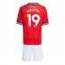 Manchester United Bryan Mbeumo #19 Hjemmedraktsett Barn 2025-26 Kortermet (+ Korte bukser)